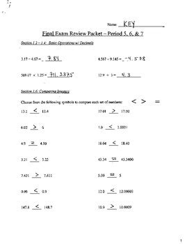 on core grade 7 math answer key PDF