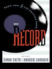 on record rock pop and the written word Reader