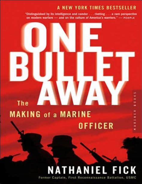one bullet away the making of a marine officer pdf PDF