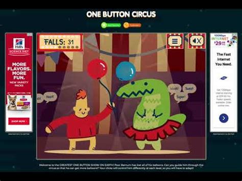 One Button Circus Walkthrough