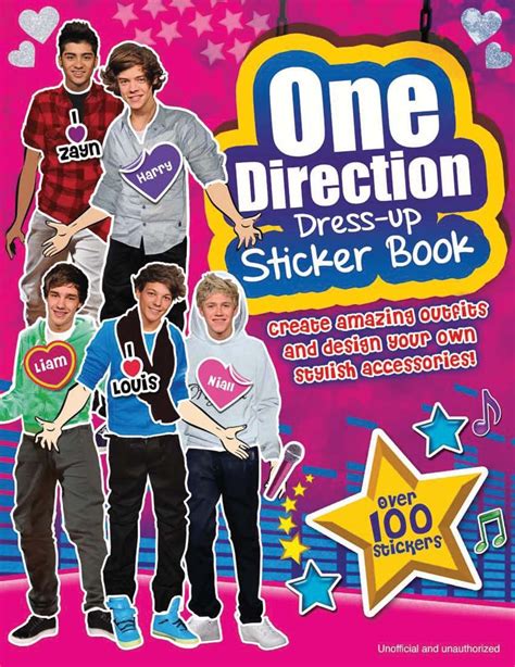 one direction dress up sticker book Reader