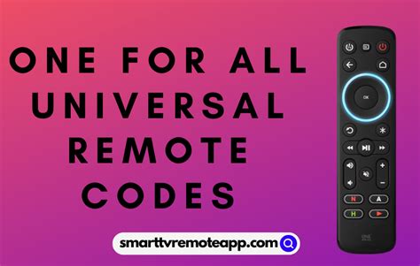 one for all remote code list pdf Kindle Editon