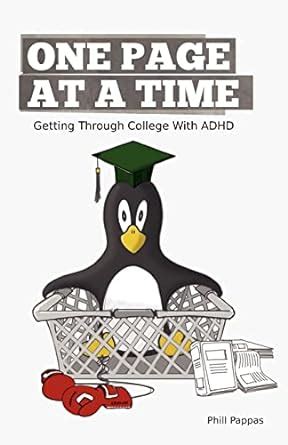 one page at a time getting through college with adhd Kindle Editon