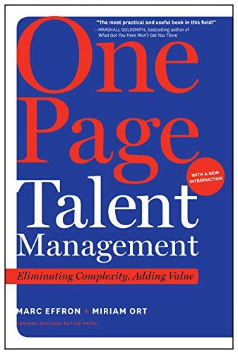 one page talent management one page talent management PDF