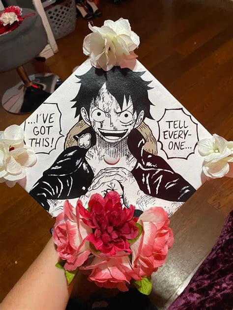 one piece graduation cap