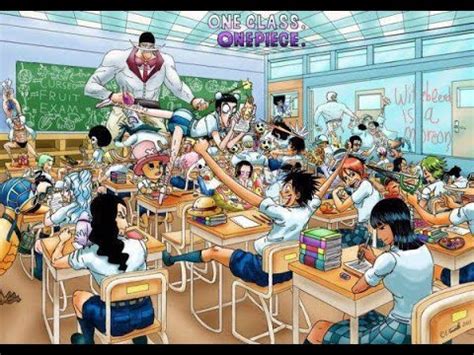 one piece high school