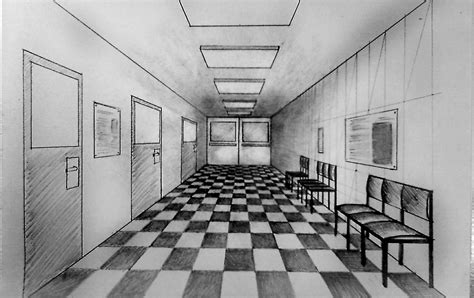 one point perspective drawings Kindle Editon