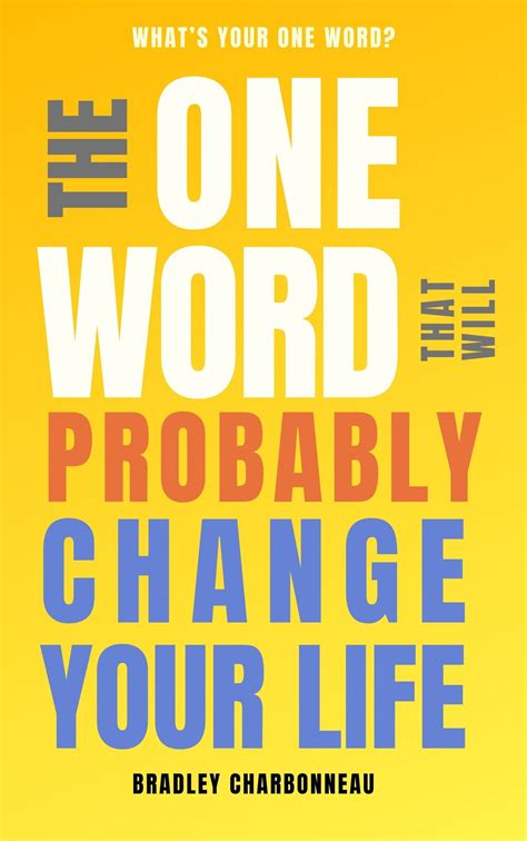 one word that will change your life Ebook Epub