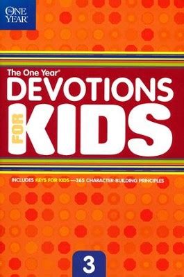 one year book of devotions for kids 3 Epub
