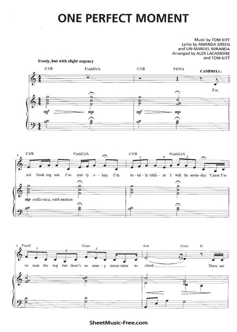 one-perfect-moment-free-sheet-music-pdf Ebook Reader