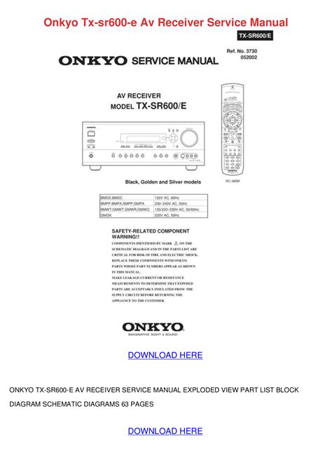 onkyo 607 manual pdf PDF