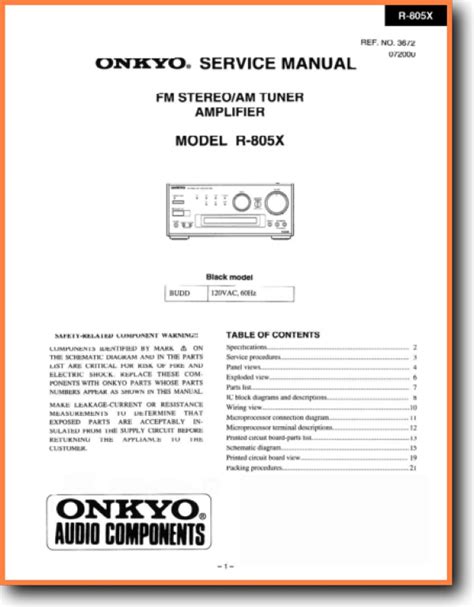 onkyo 805 manual pdf Doc