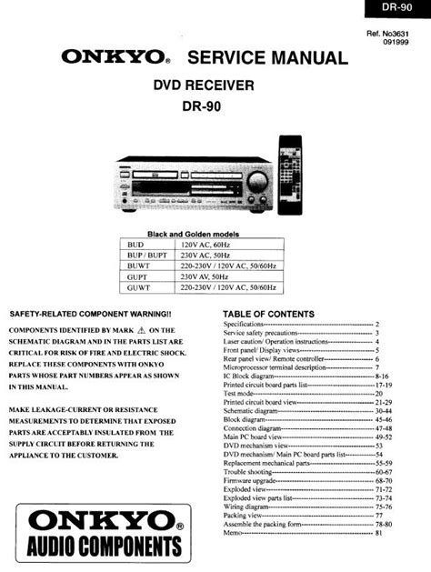 onkyo dr 90 manual Doc