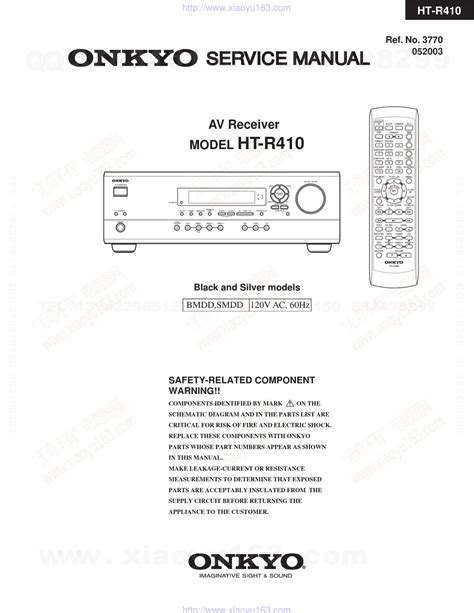 onkyo ht r410 manual Doc