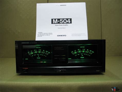 onkyo m 504 owners manual Epub