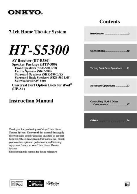 onkyo receiver onkyo ht 530 owners manual Epub