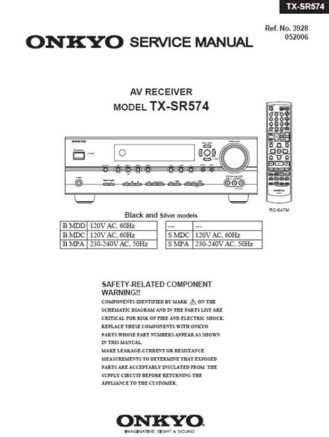 onkyo tx sr574 manual Kindle Editon