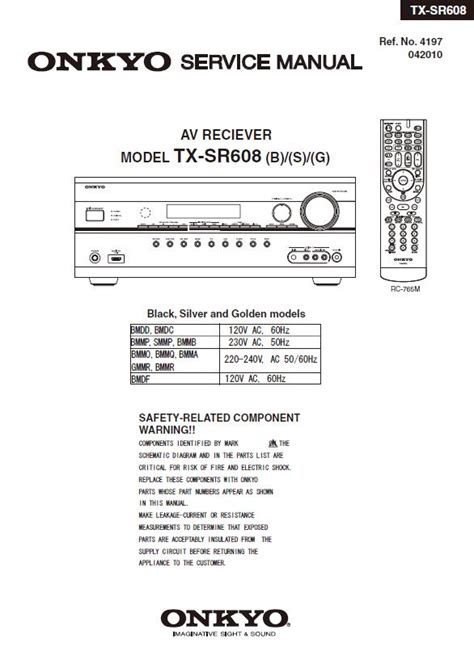 onkyo tx sr608 manual Epub