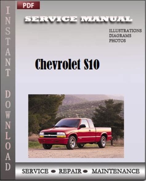online 1997 s10 shop manual PDF