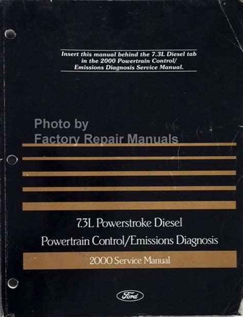 online 2002 7 3 powertrain control emissions diagnosis pc ed manual Kindle Editon