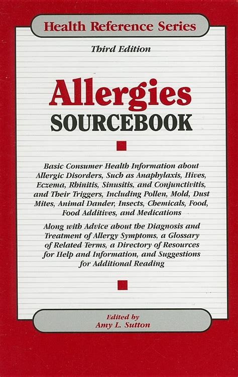 online book allergies sourcebook health reference sutton Doc