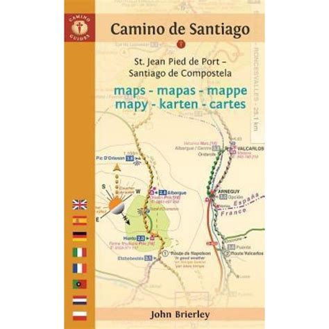 online book camino santiago maps karten compostela Kindle Editon