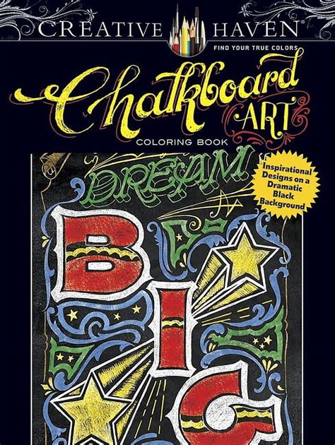 online book creative haven chalkboard coloring book Reader