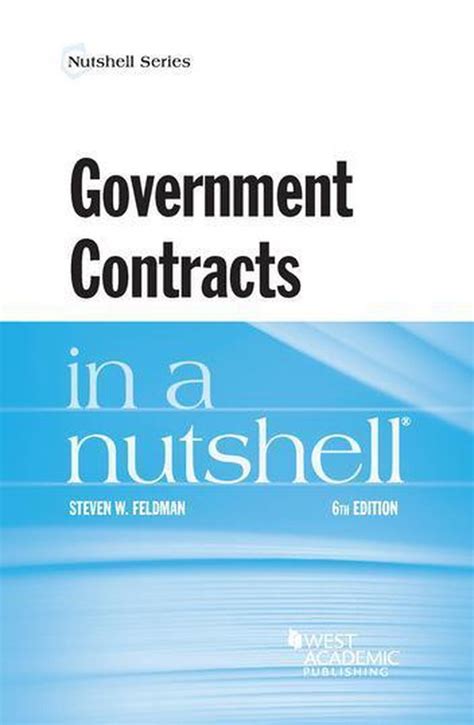 online book government contracts nutshell steven feldman Kindle Editon