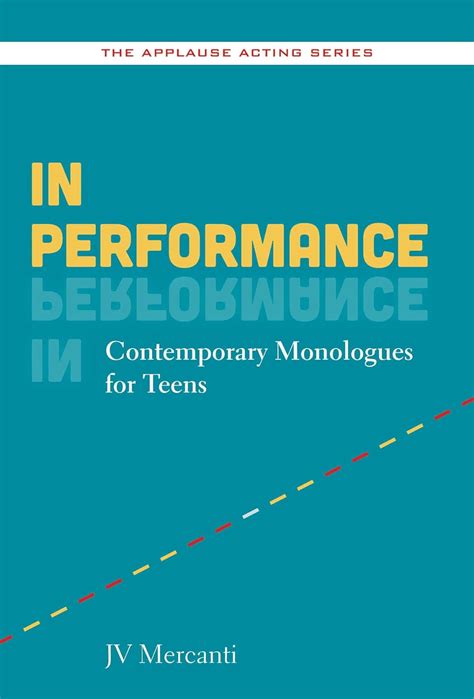 online book performance contemporary monologues applause acting Kindle Editon