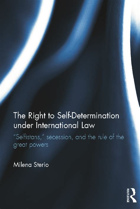 online book right self determination under international law Epub
