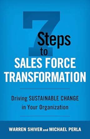 online book steps sales force transformation organization Kindle Editon