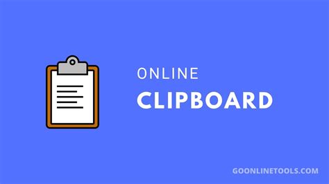 online clipboard