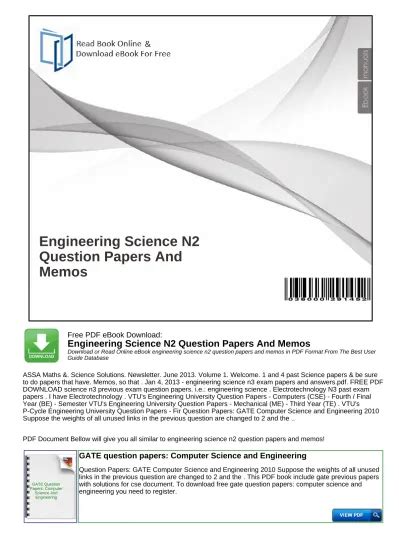 online engineering science n2 question papers Reader