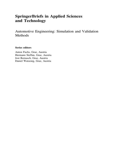 online pdf automotive technology springerbriefs applied sciences PDF