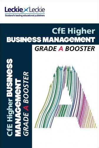 online pdf higher business management grade booster PDF