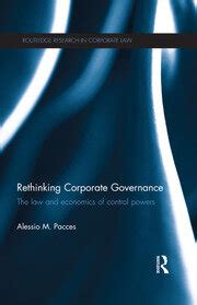 online pdf rethinking corporate governance economics control Epub