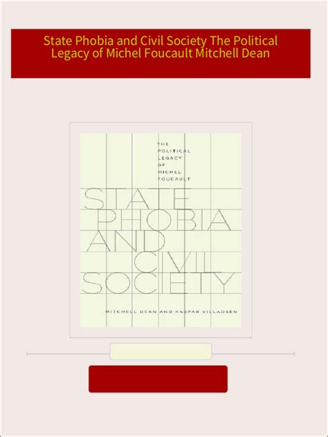 online pdf state phobia civil society political Kindle Editon