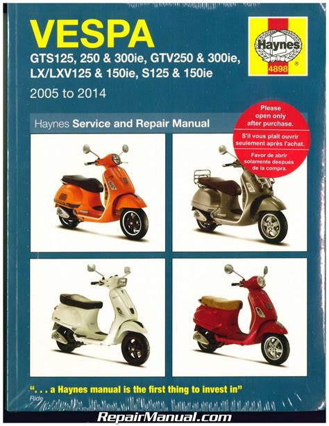 online vespa repair manual Kindle Editon