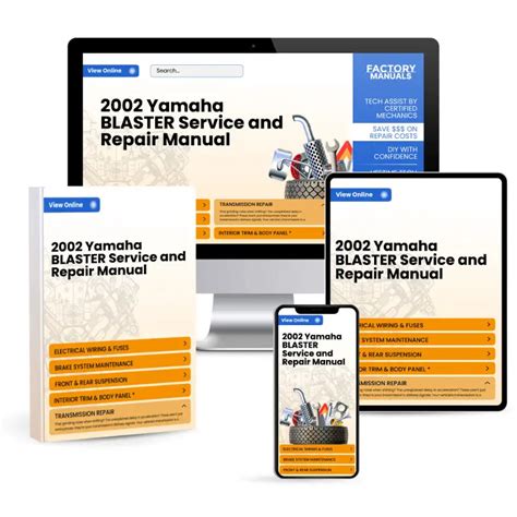 online yamaha blaster manual PDF