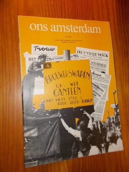 ons amsterdam maandblad van de gemeentelijke commissie heemkennis 15de jaargang no1 1963 Reader