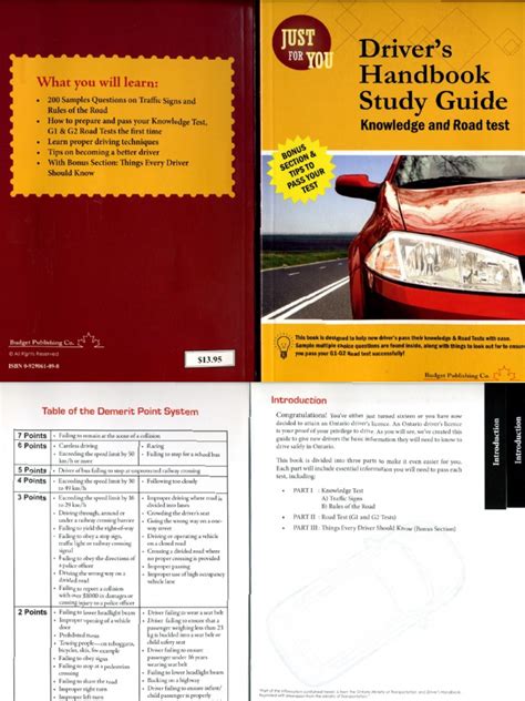 ontario drivers handbook study guide Epub