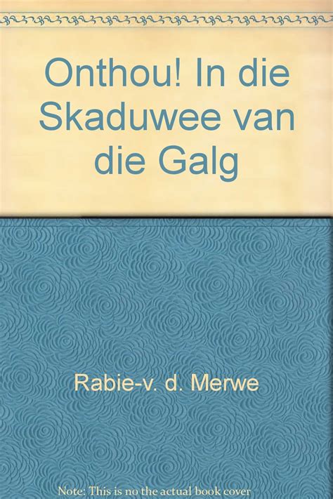 onthou in die skaduwee van die galg Epub