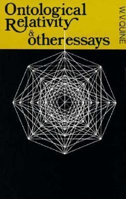 ontological relativity and other essays Reader