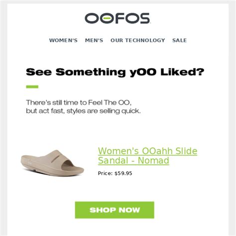 oofos coupon