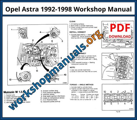 opel astra 1992 quick reference guide Epub