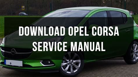opel corsa 14 repair manual free download Epub