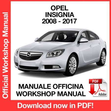 opel insignia manuale officina Doc