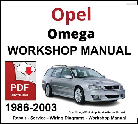 opel omega workshop manual PDF