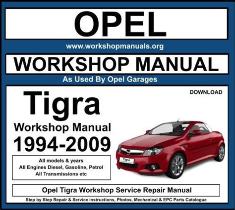 opel tigra manual pdf Doc