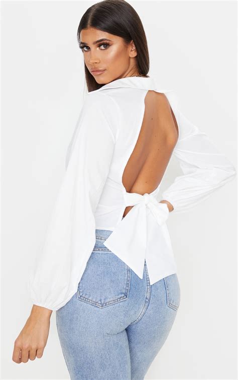 open back shirt